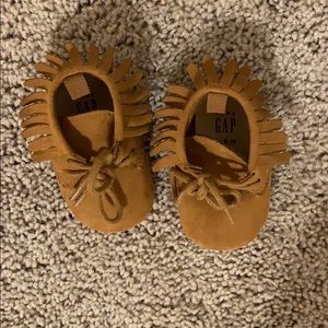 Baby Gap Moccasins 3-6m
